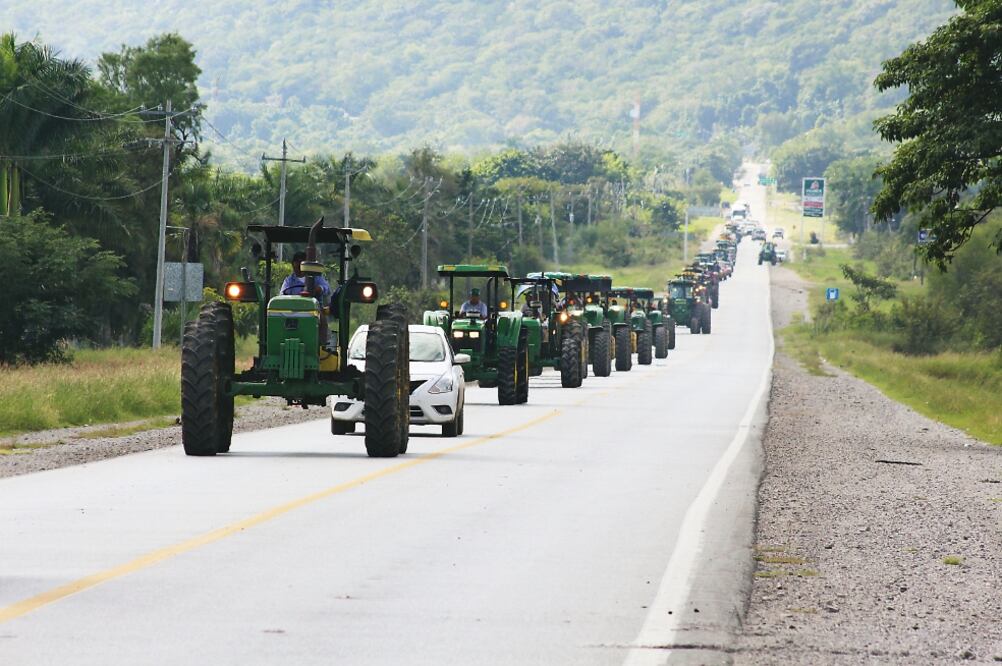 Sector agrícola marcha contra recorte presupuestal