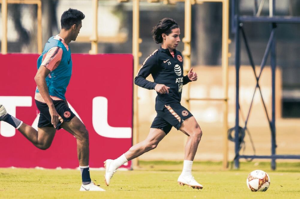 El joven pretende emigrar para tener mayor crecimiento futbolístico. Foto: CLUB AMÉRICA