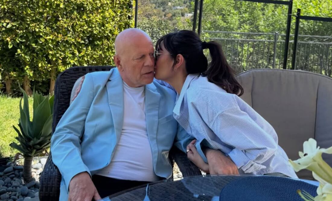 Emma Heming se ha convertido en un pilar fundamental para Bruce Willis durante su enfermedad. Foto: Instagram oficial de Demi Moore.