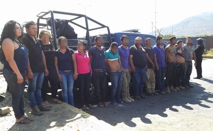 Caen 15 presuntos integrantes de “Los Viagras” en Michoacán