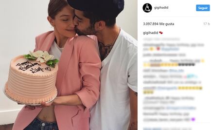 Gigi Hadid celebra su cumpleaños junto a Zayn Malik