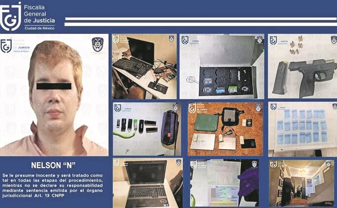 La fiscalía cateó un domicilio en la alcaldía GAM, en donde encontraron dispositivos con pornografía infantil. Foto: Especial.