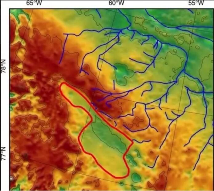 Descubren rastros de un antiguo lago bajo el hielo de Groenlandia