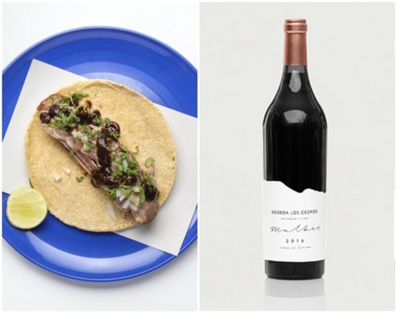 Opciones para maridar tus tacos con vino mexicano