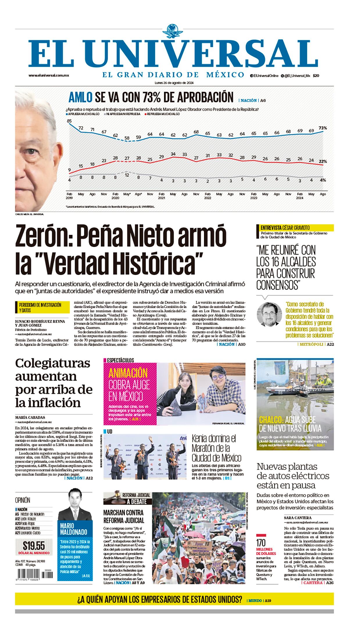 Portada impresa