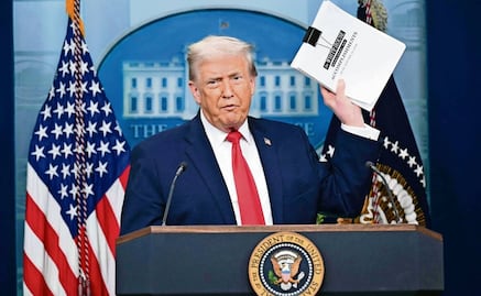 Trump dice que ataques contra el narco "en tierra" podrían ser en "cualquier lugar", incluido México; "sabemos todo sobre ellos"