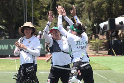 Alejandra Valencia, Ángela Ruiz y Ana Paula Vázquez suben al podio en la Copa del Mundo de Tiro con Arco