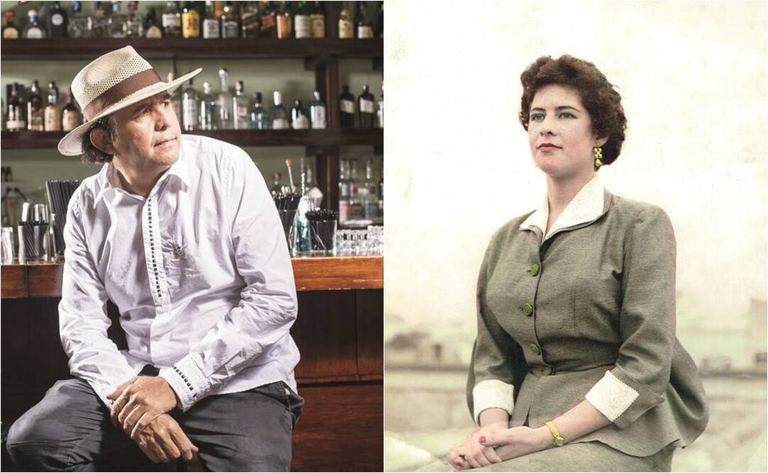 (Der.) Guillermo Fadanelli es autor del libro Educar a los topos. (Izq.) Elva Fadanelli (ARCHIVO PERSONAL DEL ESCRITOR)