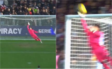 VIDEO: Guillermo Ochoa y su espectacular atajada con el Salernitana