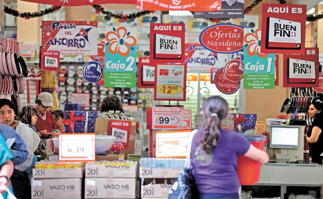 El Buen Fin es un evento organizado por el Gobierno de México y la iniciativa privada que busca reactivar la economía del país fomentando el consumo interno - Foto: Miguel Espinosa/EL UNIVERSAL 