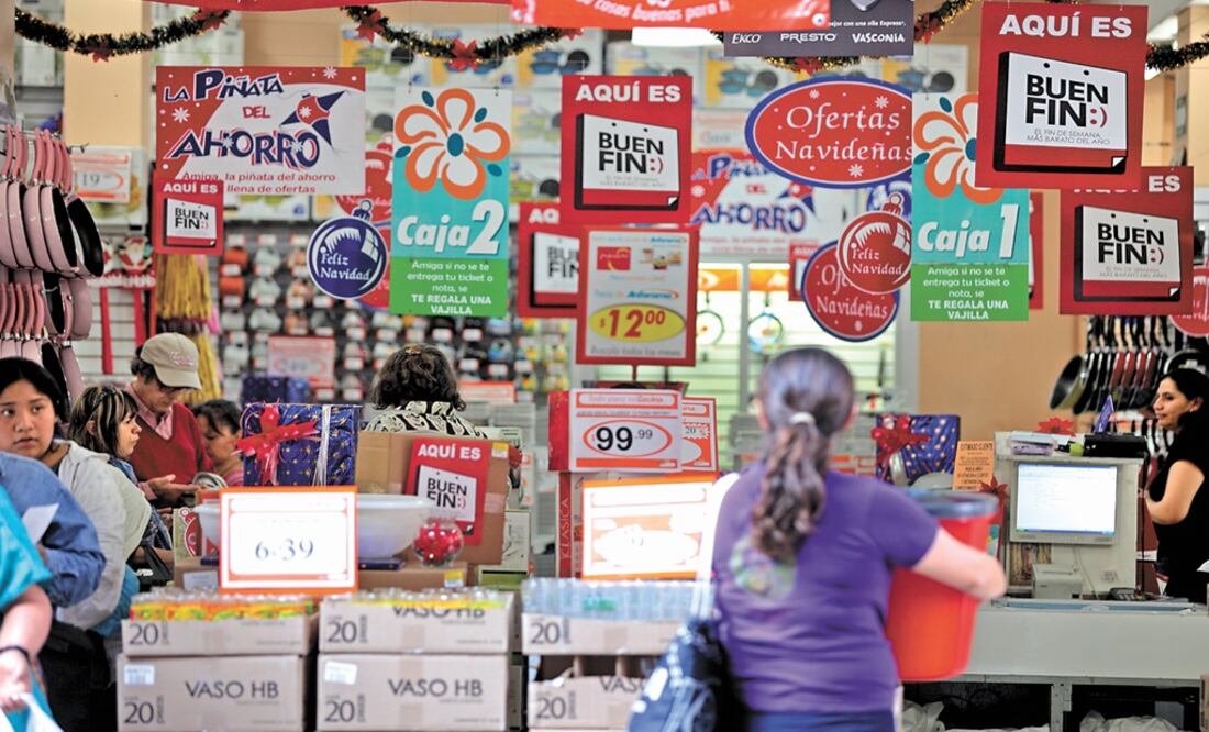 El Buen Fin es un evento organizado por el Gobierno de México y la iniciativa privada que busca reactivar la economía del país fomentando el consumo interno - Foto: Miguel Espinosa/EL UNIVERSAL
