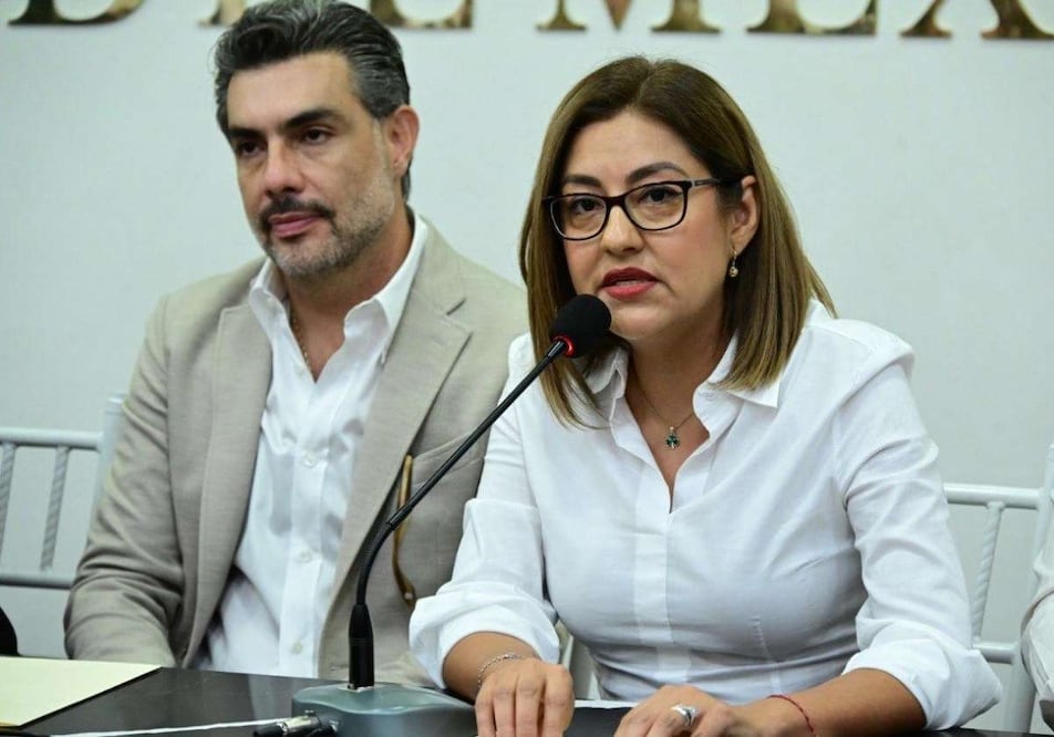 La exalcaldesa de Tlalpan Alfa González se sumó al Partido Verde. Foto: Especial