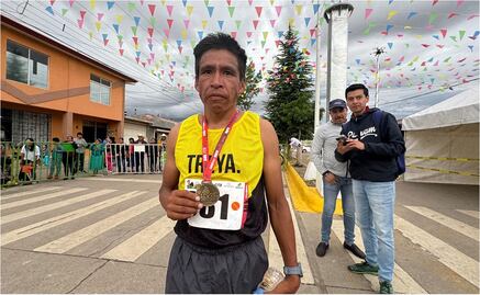 El rarámuri Onorio Tomás gana el maratón de los 10 km de Guachochi 2024