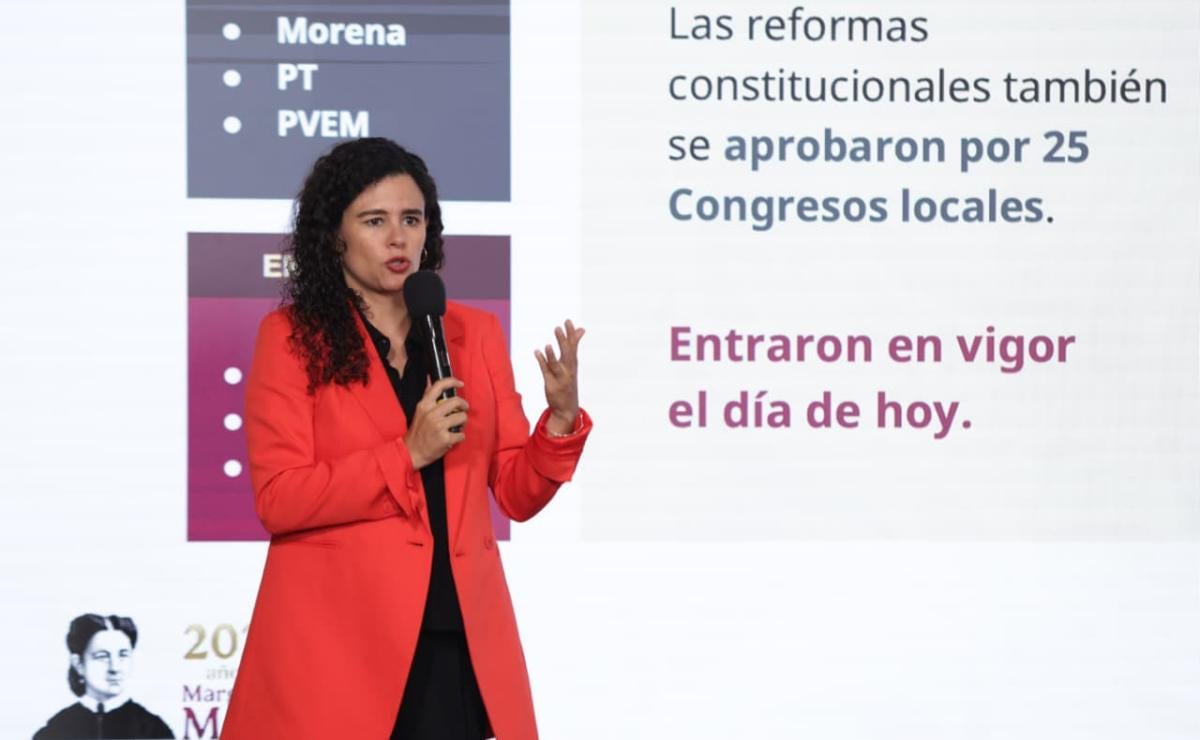 ️ La nulidad de elecciones por injerencia extranjera podría aplicarse desde 2027, afirmó Luisa María Alcalde, quien señaló que será necesario esperar la legislación secundaria para definir su alcance.