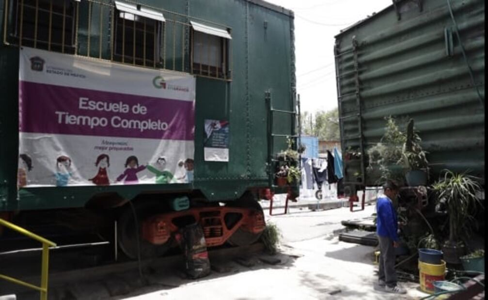 El "vagón escuela", una experiencia llena de conocimiento en Naucalpan