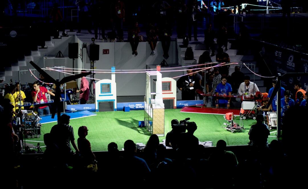 Mundial de Robótica First Global Challenge 2018 Ciudad de México. Foto: XINHUA