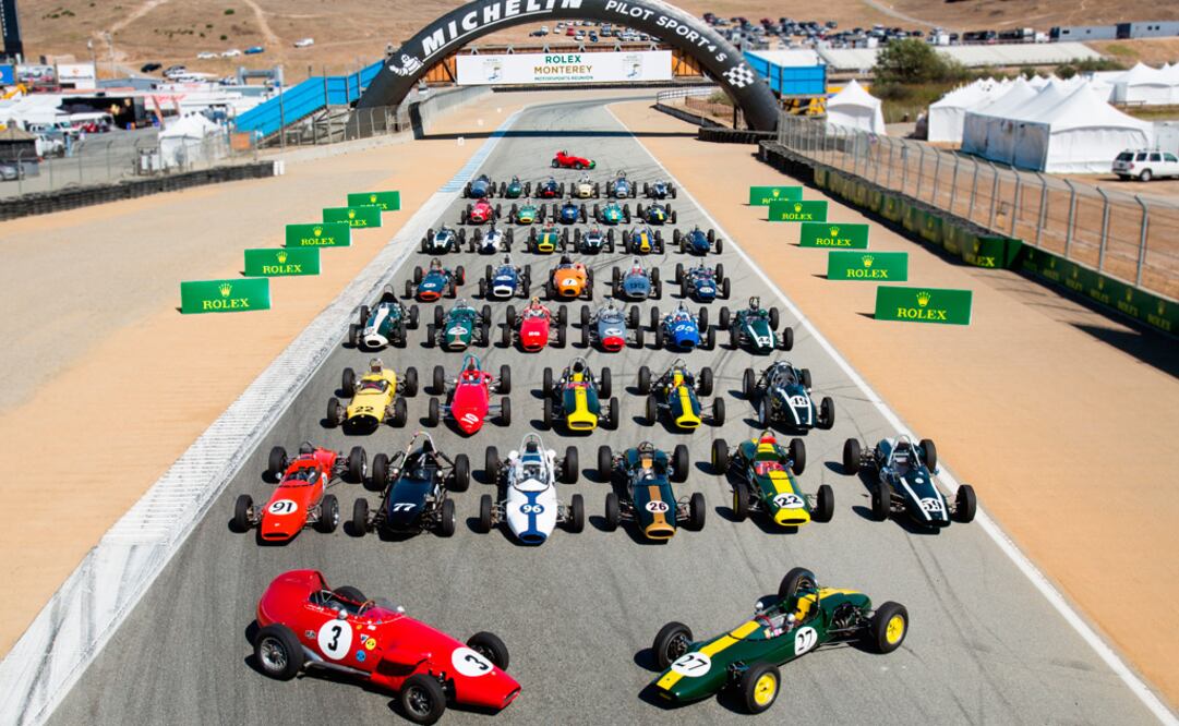 La crema y nata del automovilismo clásico reunida por Rolex.
