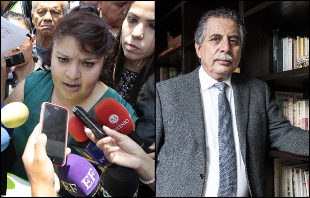 Nestora Salgado y Jesús Ortega. Foto: Archivo/EL UNIVERSAL