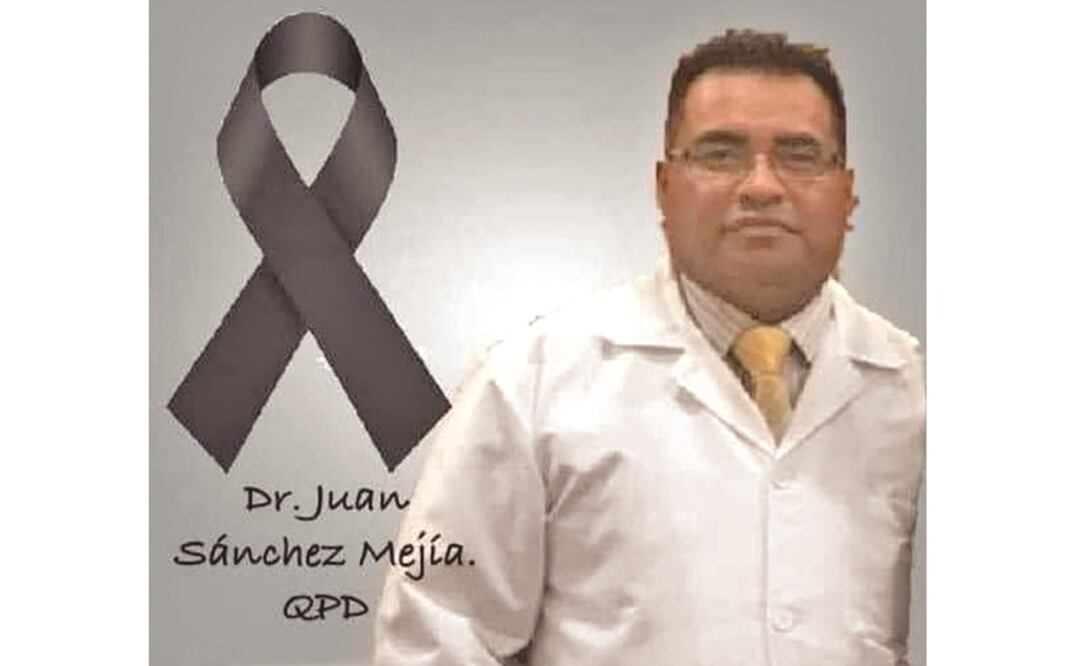 El médico Juan Sánchez Mejía falleció por Covid-19. Foto: CORTESÍA