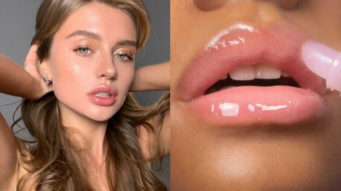 Gym lips, el trend de maquillaje que se viralizó en TikTok porque aporta volumen a los labios y luce natural / Foto: Pinterest 