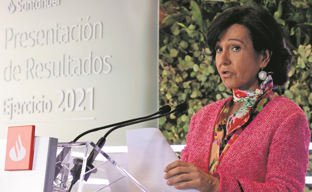 La presidenta de Banco Santander, Ana Botín, destacó que México es uno de los principales mercados para el grupo financiero. Foto: EFE