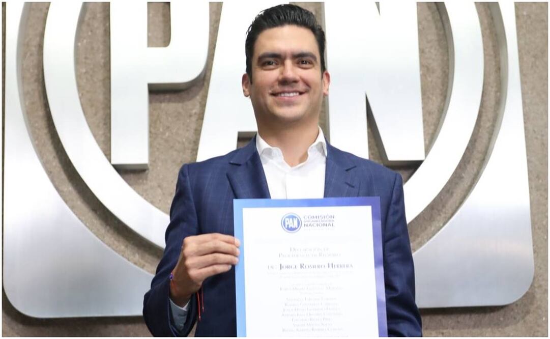 Jorge Romero, aspirante a la dirigencia nacional del PAN. Foto: Especial
