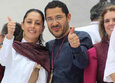 "Sé que la Ciudad está en buenas manos, muchas felicidades Martí": Sheinbaum