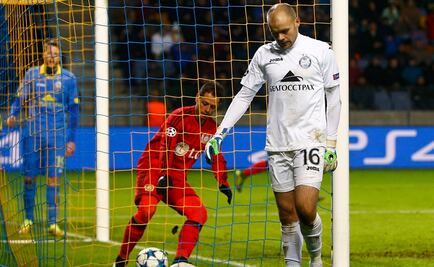 BATE Borisov corta racha goleadora de 'Chicharito'