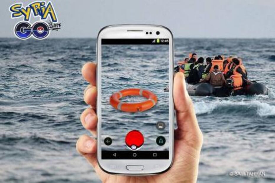 Con dibujos de Pokémon, niños sirios piden que los salven