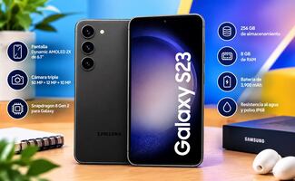 Samsung Galaxy S23 de 256GB en menos de 7 mil pesos en Amazon México; conoce sus características