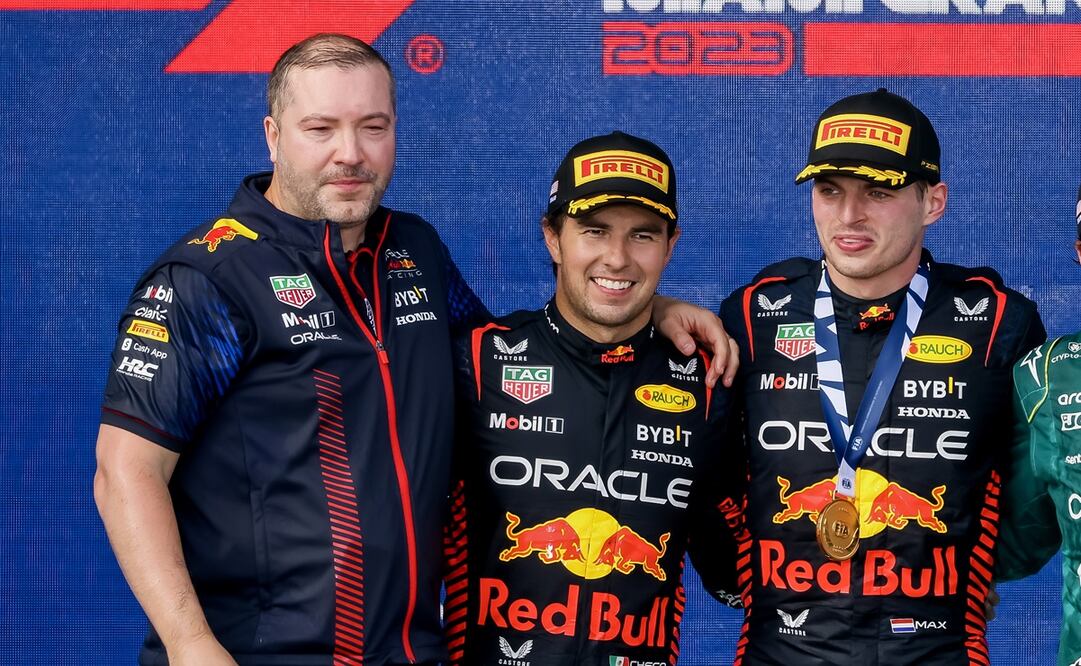 Checo Pérez y Max Verstappen entre las mejores