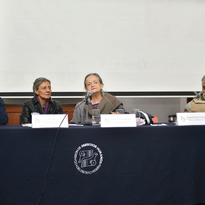 La Comisión de Derechos Humanos local fue la sede de la presentación de un estudio de suelo en 587 viviendas tras el 19-S. CORTESÍA 