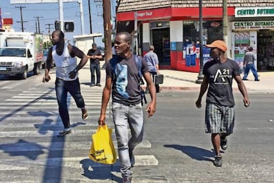 Haitianos se hacen pasar por africanos en Tijuana