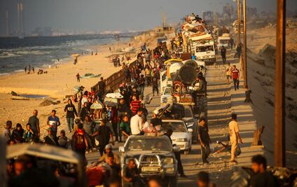 Ejército de Israel lanza "última" advertencia para que residentes huyan de Ciudad de Gaza