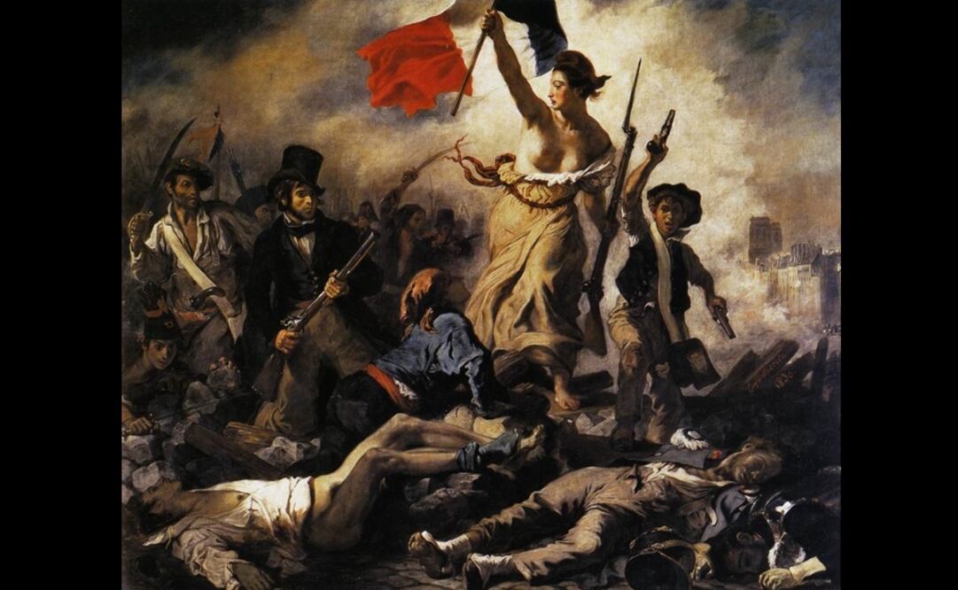 La obra "La Libertad guiando al pueblo" fue pintado por Eugène Delacroix. Foto: wga.hu