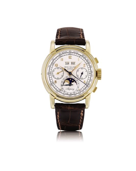 Este Patek Philippe Ref. 2499 conocido como The Asprey alcanzó un récord de 3.9 millones de dólares en Sotheby´s ayer.