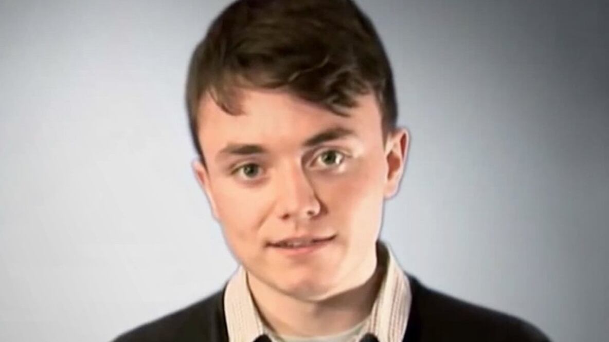 Jack Renshaw llegó a trabajar en el Parlamento Europeo en Bruselas (BBC)