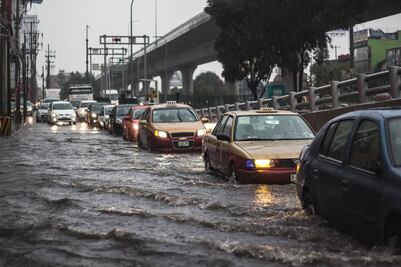 Graniza en Tacubaya; llueve en 9 delegaciones