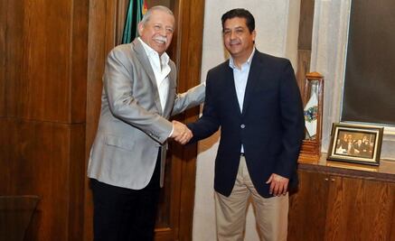 Egidio Torre y Cabeza de Vaca se reúnen en Tamaulipas