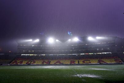 Por tormenta eléctrica se suspende el Morelia vs Pumas