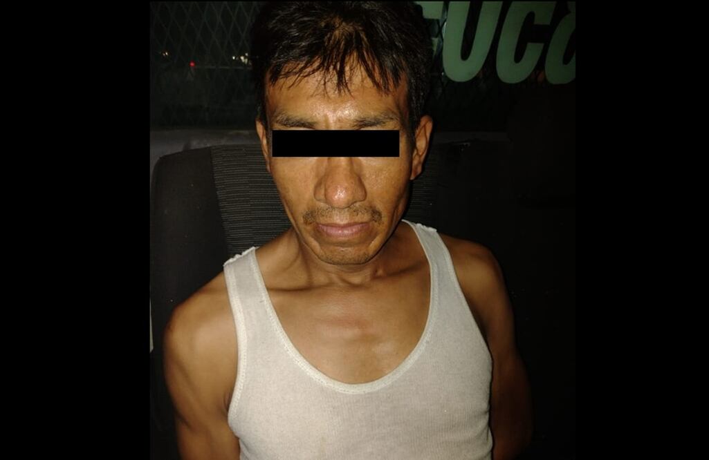 El chofer identificado como Julio Gabriel fue presentado ante la Fiscalía General de Justicia del Estado de México. FOTO: Especial/EL UNIVERSAL/