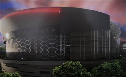 Nuevo estadio de Cruz Azul, en pleno cerro