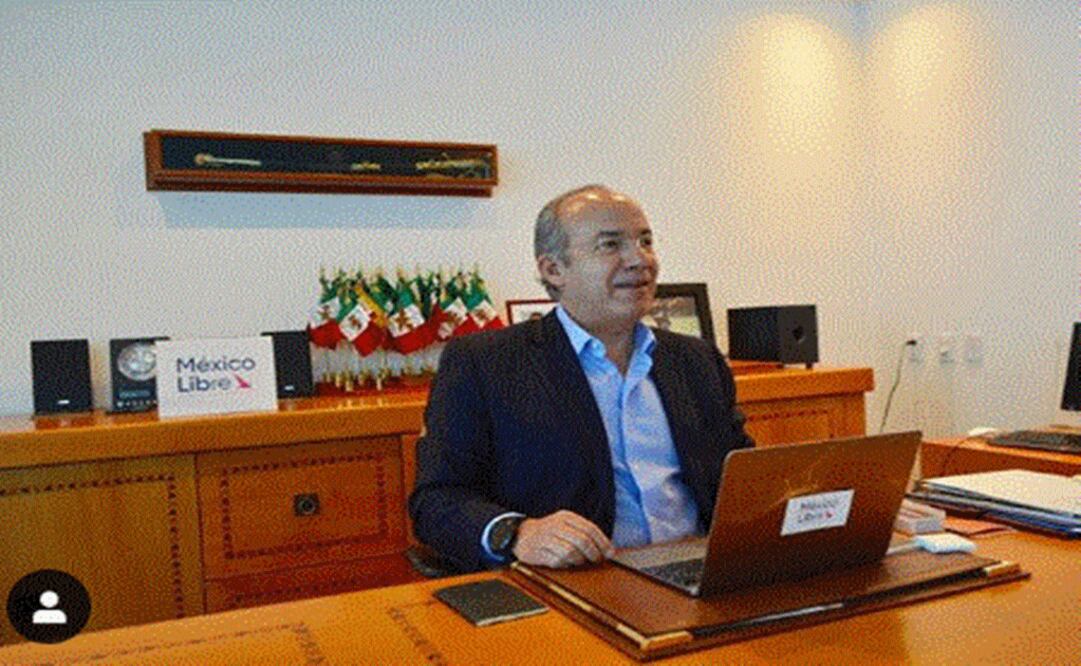 Foto tomada del Instagram @felipecalderonhinojosa