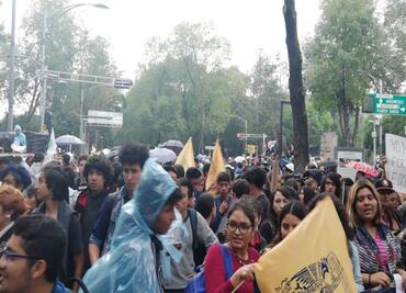Minuto a Minuto. Marcha del Silencio de estudiantes al Zócalo
