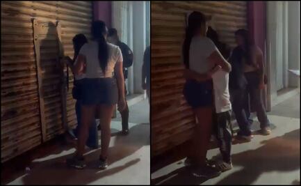 Padres olvidan a su hijo dentro de un local comercial en Comalcalco, Tabasco