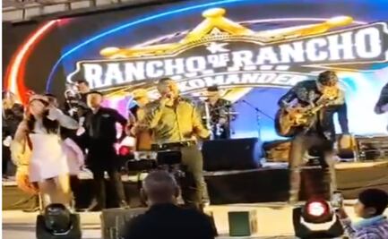 Alcalde de Tianguistengo festeja XV años de su hija con El Komander; habitantes de este lugar exigen que se aclare el gasto