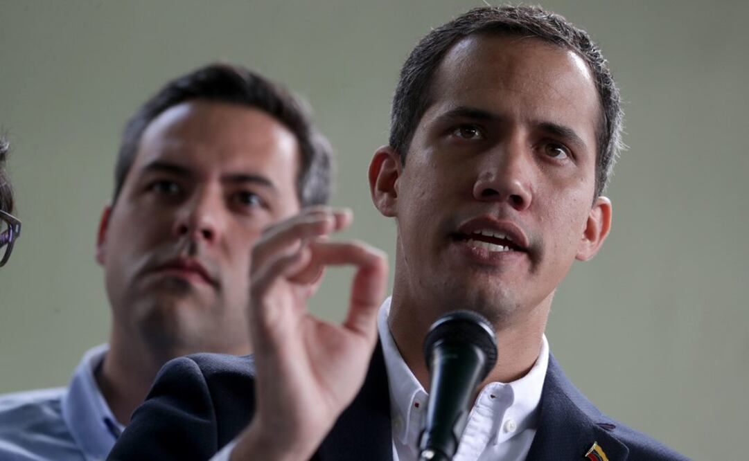 El líder opositor Juan Guaidó, reconocido como presidente interino de Venezuela por más de cincuenta países (Foto: EFE)