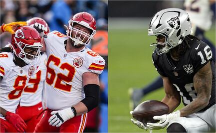 Kansas City Chiefs vs Las Vegas Raiders: Horario y canales para ver la Semana 13 de la NFL 