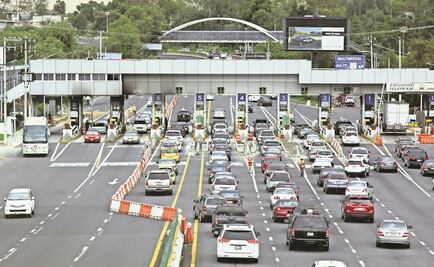 Volcadura afecta circulación en Autopista México-Cuernavaca