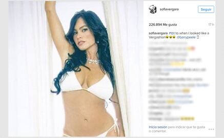 Sofía Vergara comparte foto al estilo Kardashian